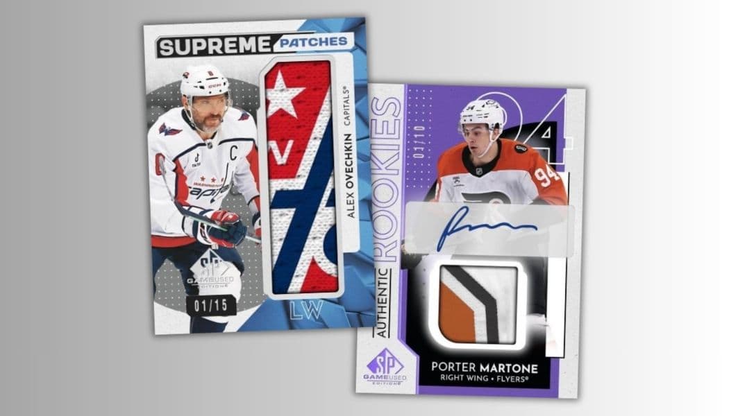 Upper Deck Drops Full 2026-27 SP Game Used Hockey Configuration