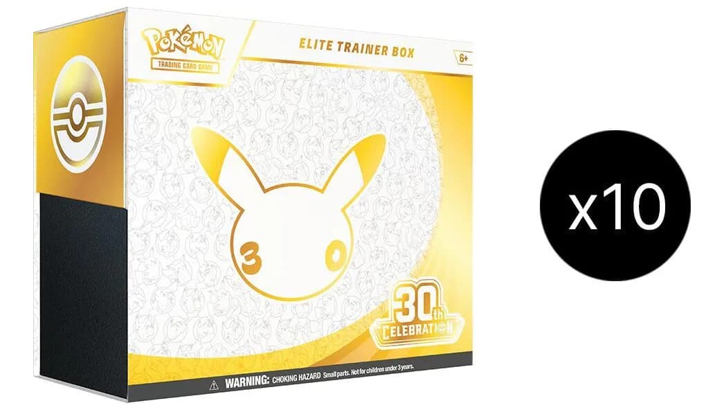 30th Celebration Elite Trainer Box Case