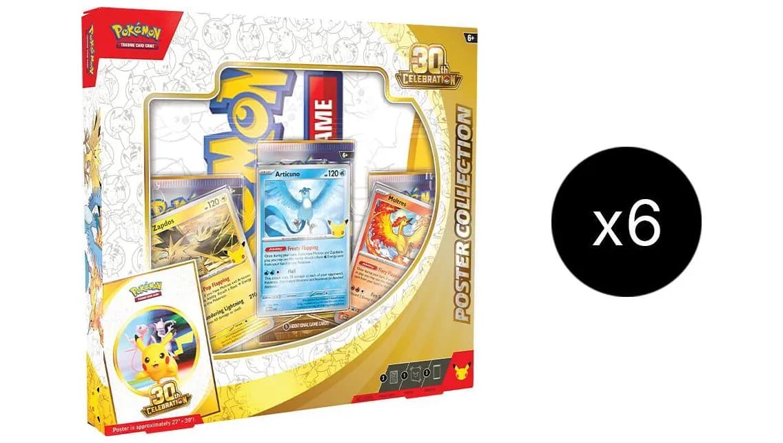 30th Celebration Poster Collection Case