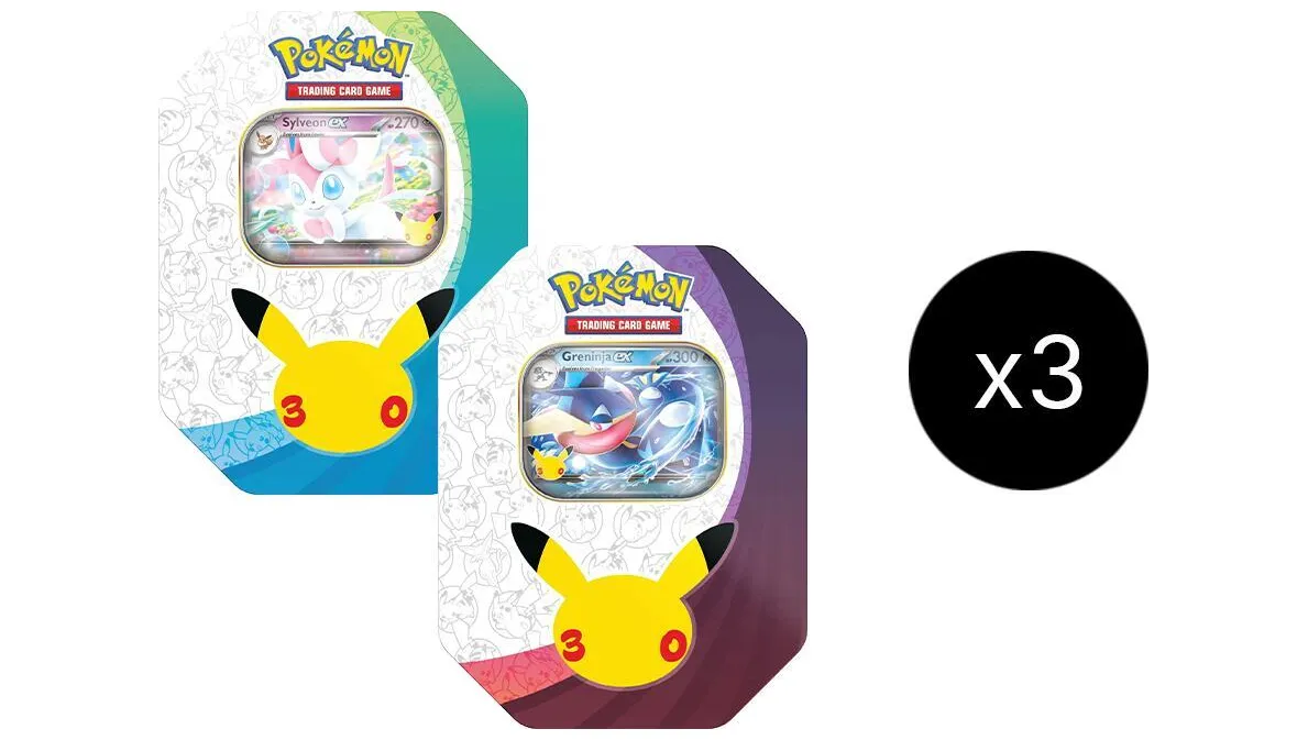 30th Celebration ex Tin Case