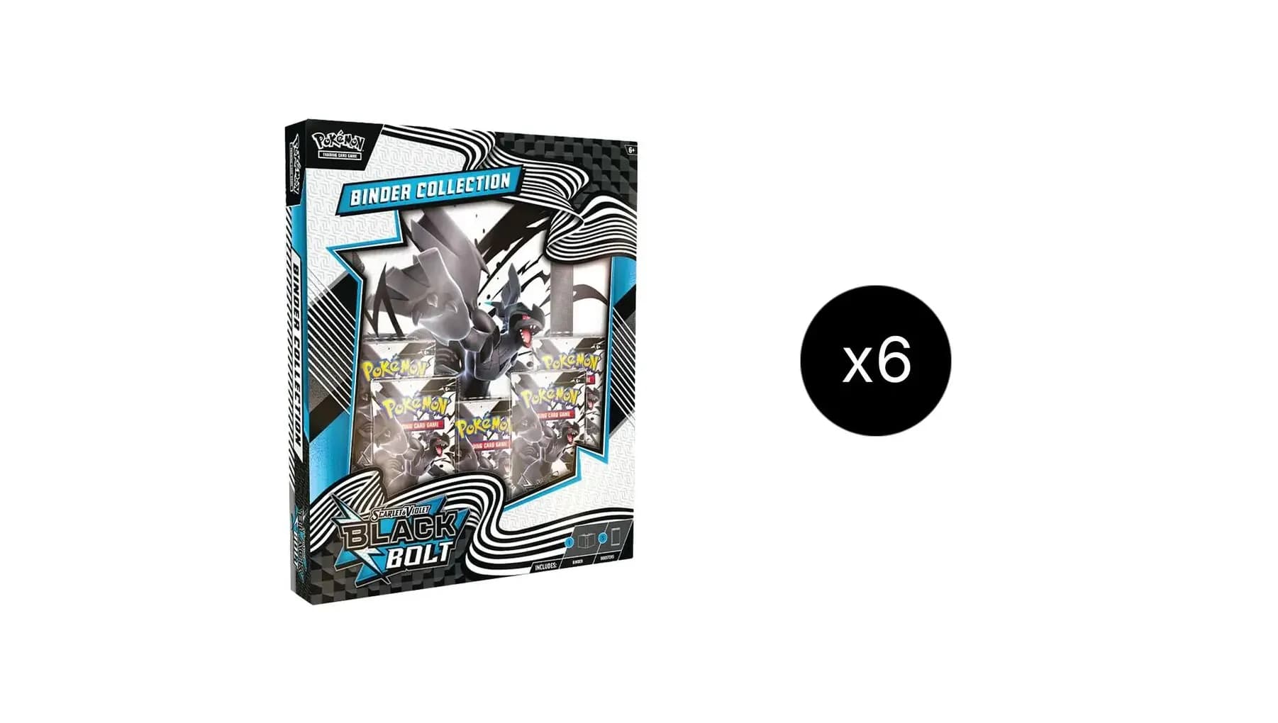 Black Bolt Binder Collection Case