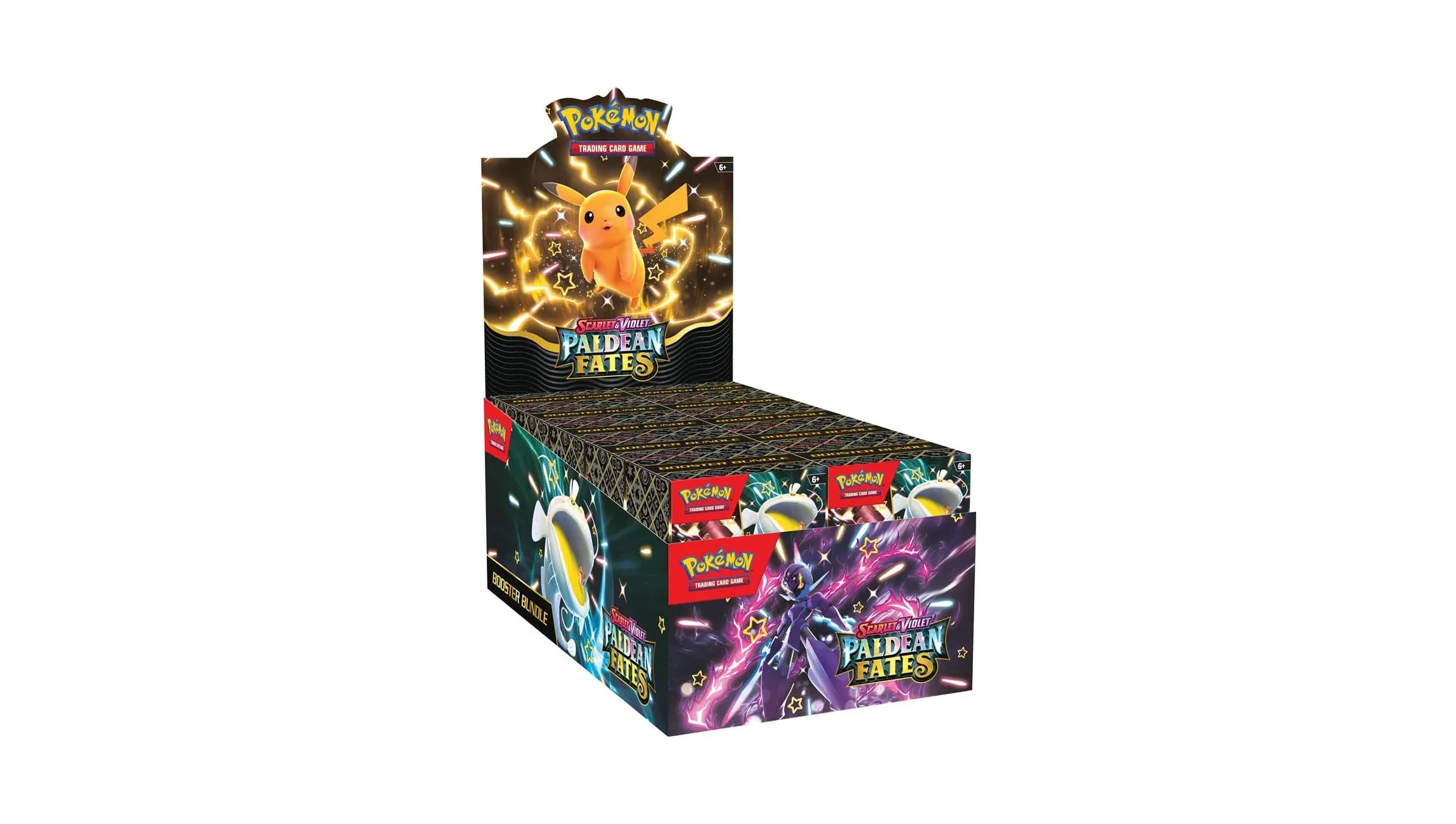 Paldean Fates Booster Bundle Display