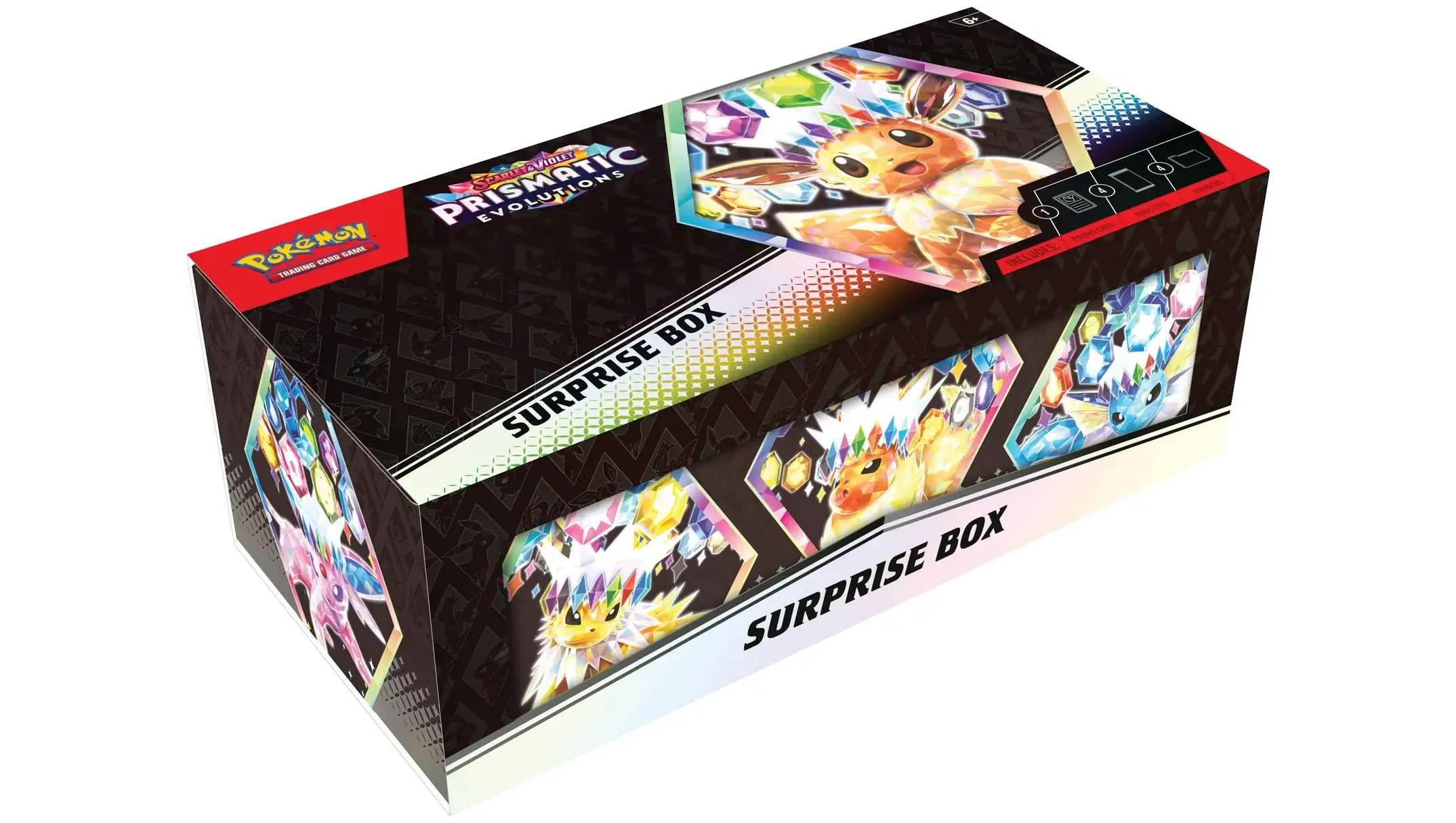 Prismatic Evolutions Surprise Box