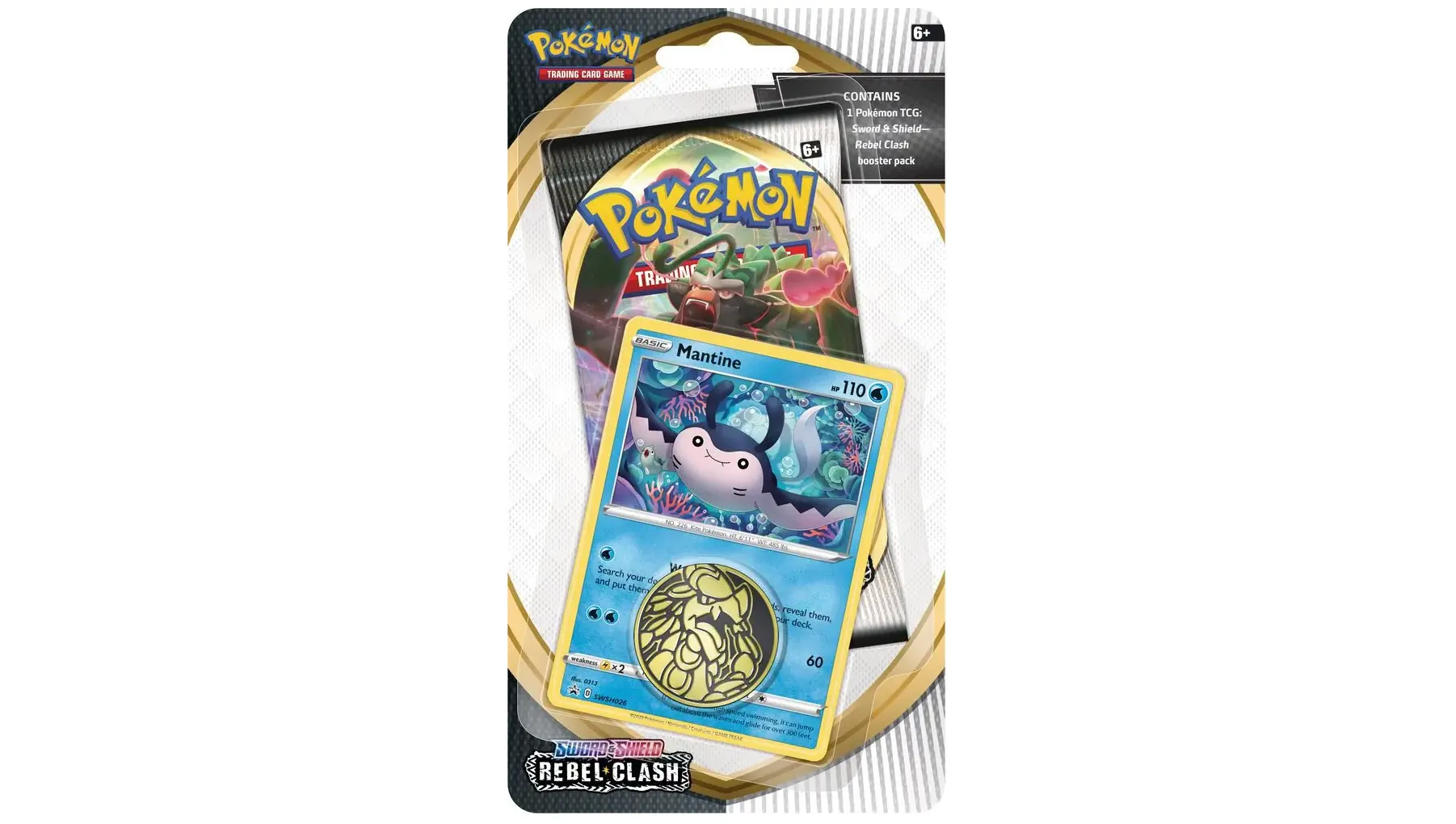 Rebel Clash Single Pack Blister Mantine