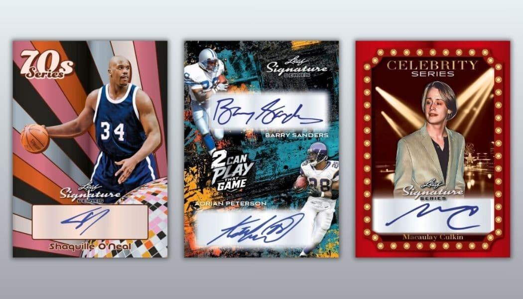 Leaf Announces 2026 Metal Signature Series Multi-Sport with Full Checklist