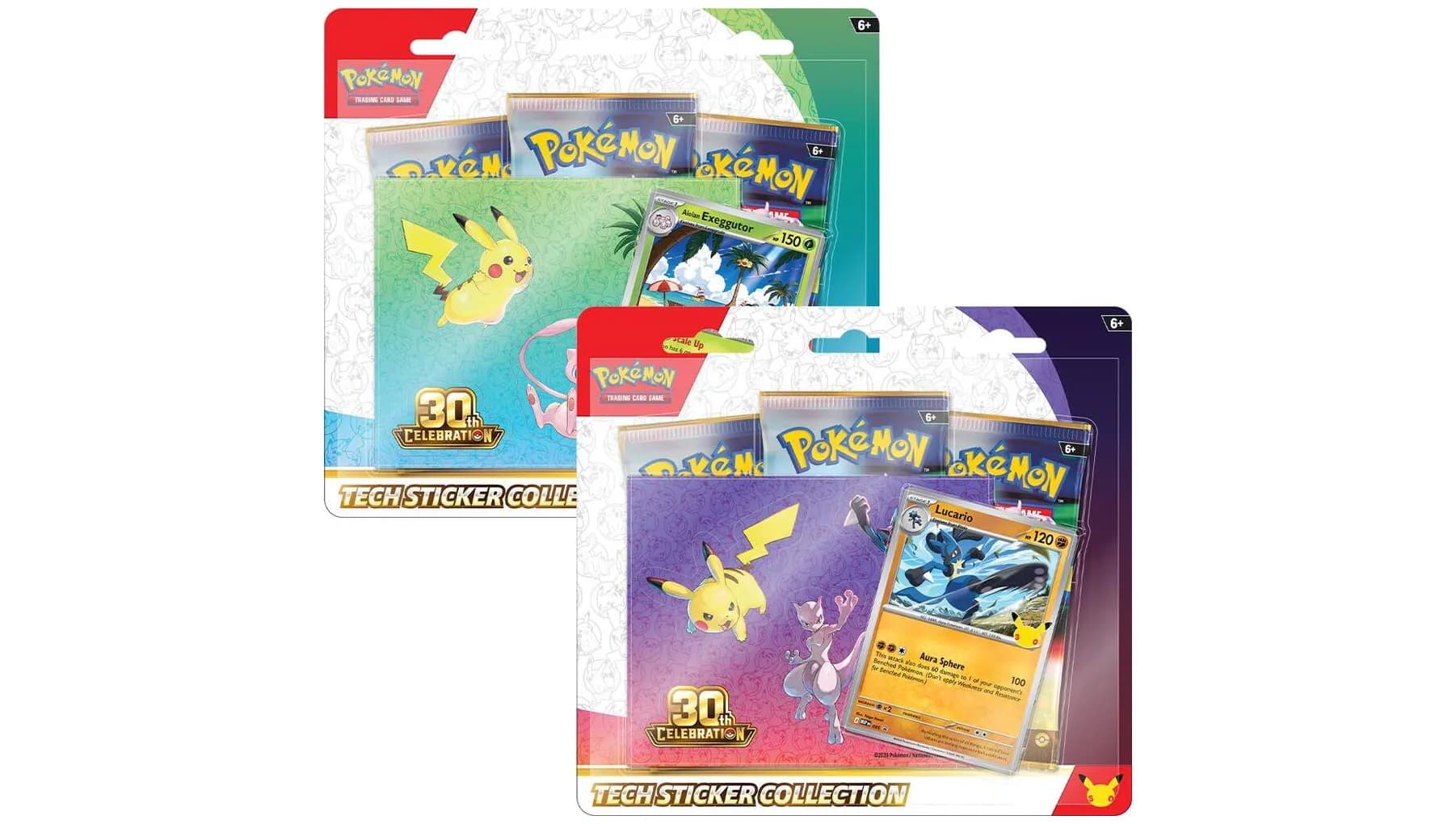 30th Celebration Tech Sticker Collection Set of 2
