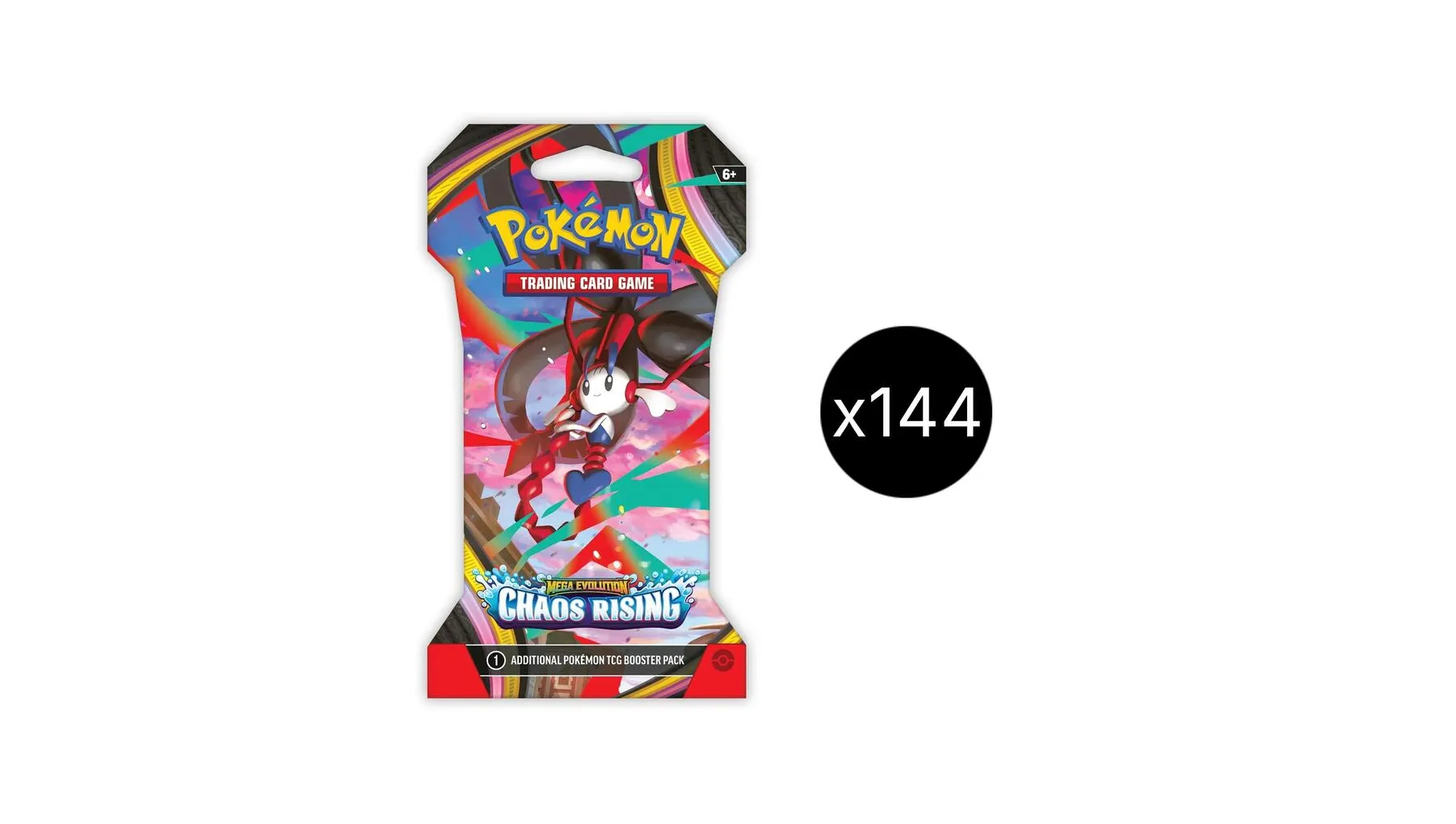 Chaos Rising Sleeved Booster Case