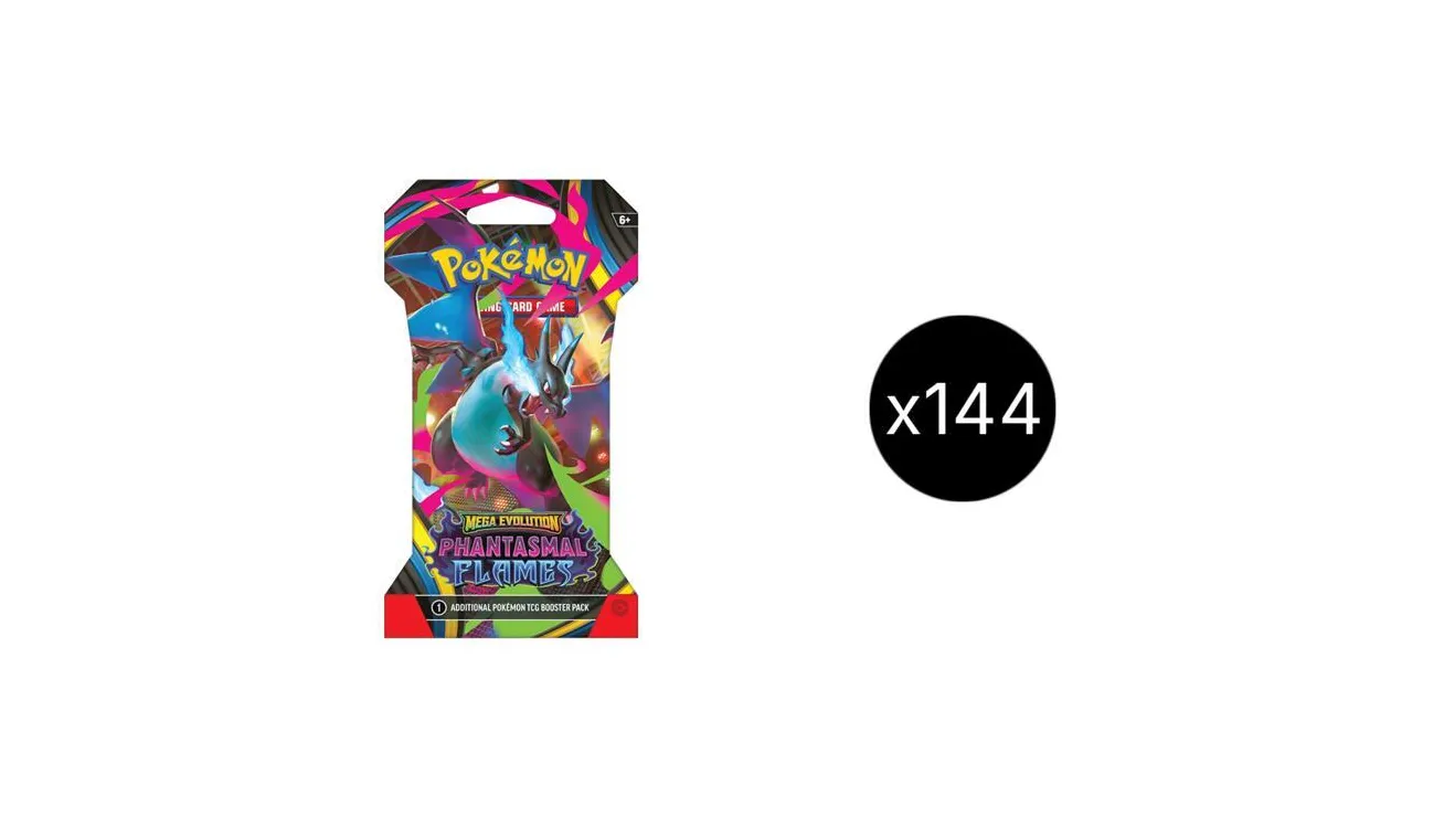 Phantasmal Flames Sleeved Booster Case (48 ct)
