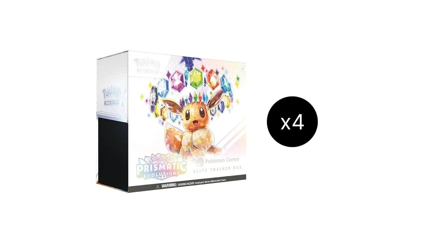 Prismatic Evolutions Pokemon Center Elite Trainer Box (Exclusive) Case