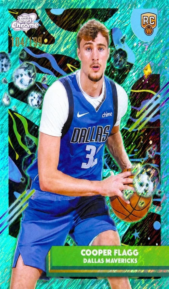 Cooper Flagg #12 Aqua Equinox Refractor