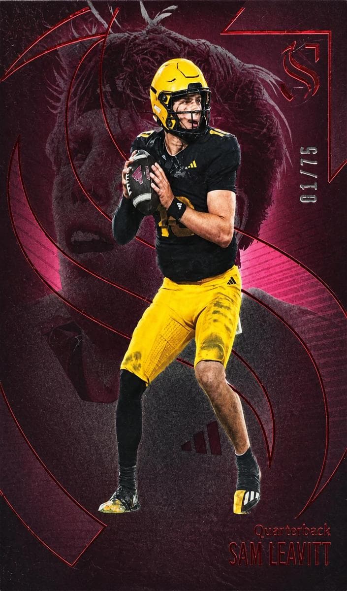 Sam Leavitt #7 Red