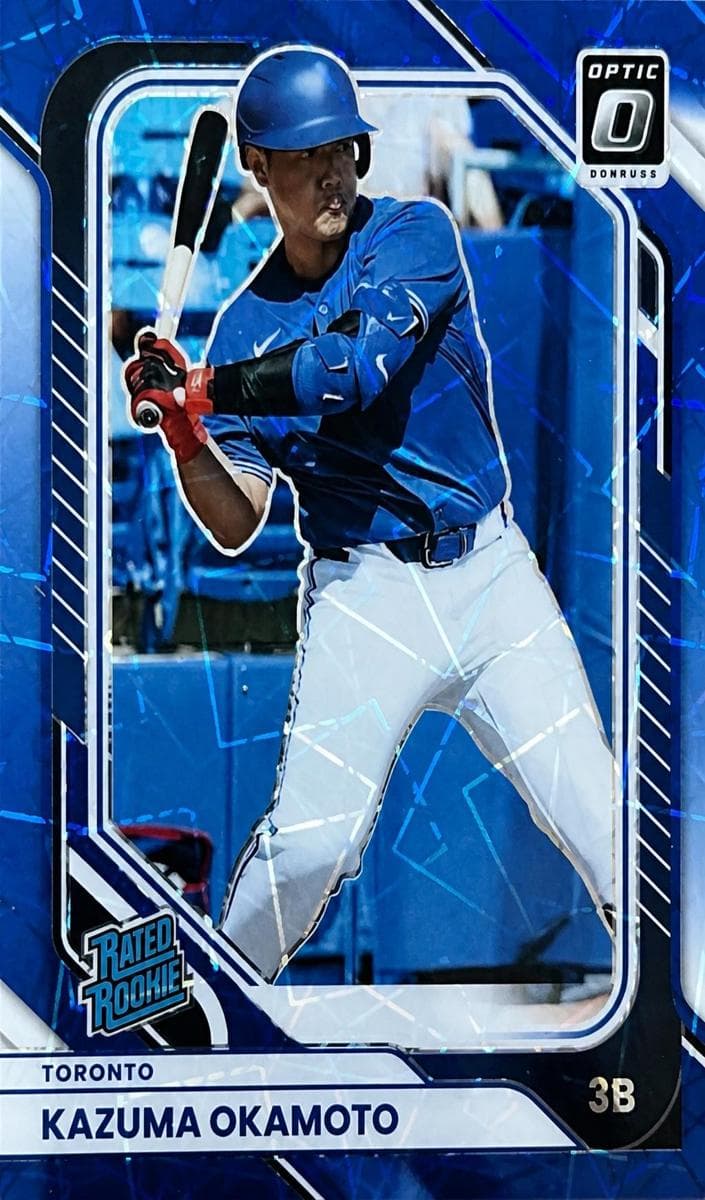 Kazuma Okamoto #18 Optic Blue Velocity