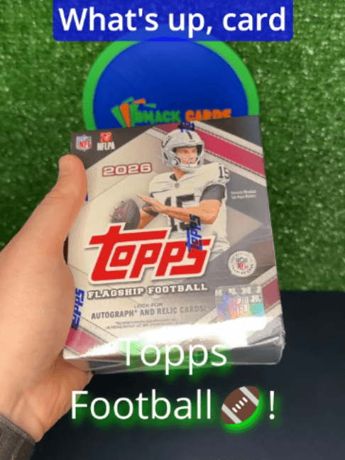 Weekly Rip 9 - Ripping a 2026 Topps Flagship Football Mega Box #tradingcards #sportscards #whodoyoucollect #unboxing #collectibles #cardbrea