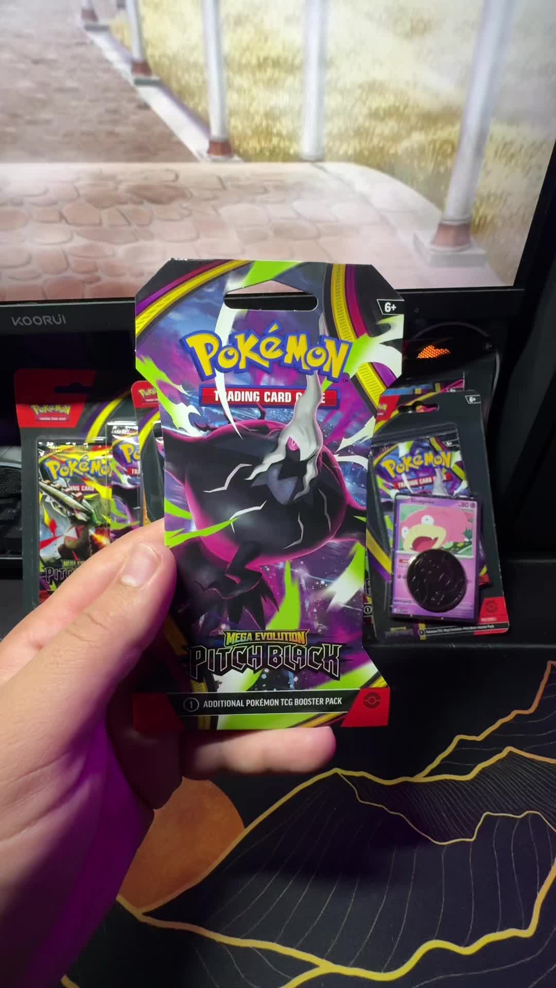 Let’s open a pack of Pokémon Pitch Black! 🖤🔥 ASMR fast rips! 👂 We’re still on the hunt for some of the big cards from this set, but today
