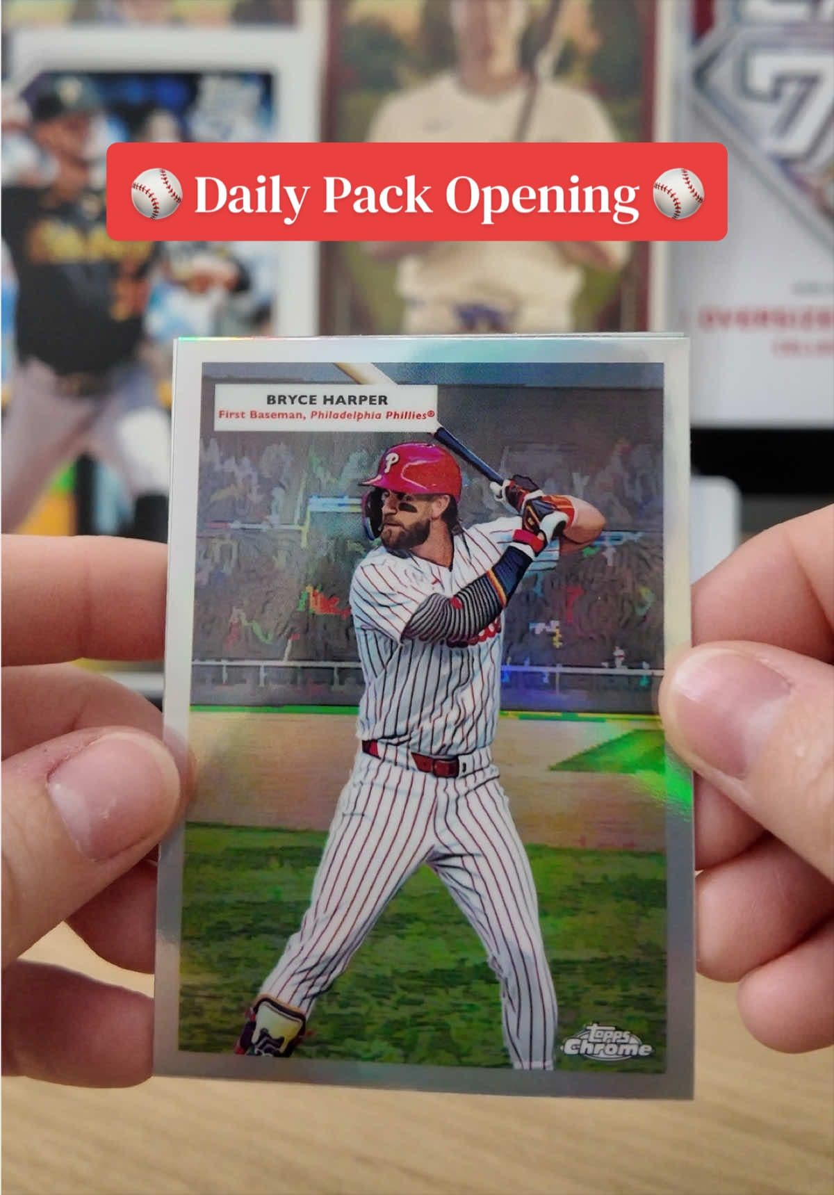 ⚾️ Daily Pack Opening ⚾️ 2025 Topps Chrome Platinum Baseball Blaster Box Pack #Topps #MLB #fyp #toppschrome #collx @CollX @MLB @Topps @Card