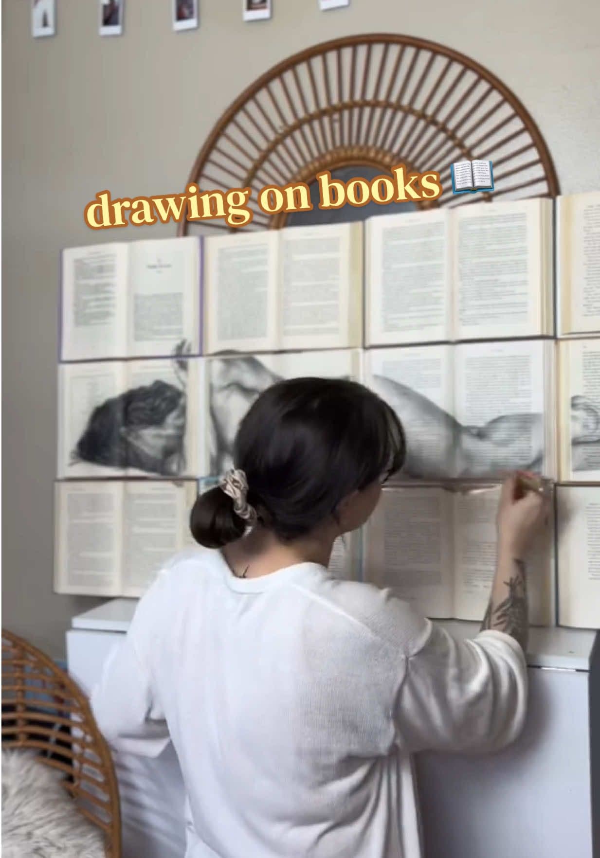 3 years ago, I shared this video of my art on books and it totally changed my life/career! What a trip to have 7.6 million eyes on my work.