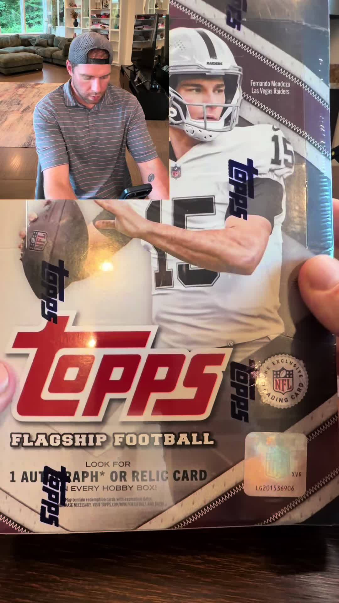 Opened a Flagship Hobby Box and got absolutely FLAGSHIPPED 😭🚢 That one hurt. #Topps #ToppsFlagship #FootballCards #CardOpening #SportsCard