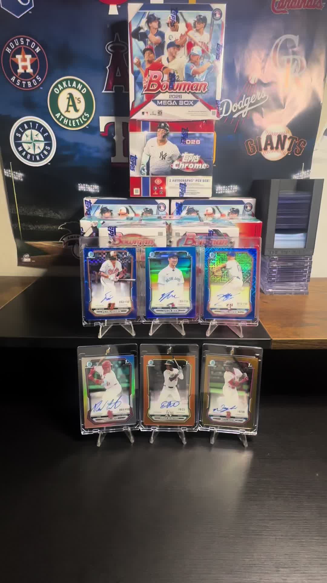 🔥Last Mail Day before we rip into those boxes!🔥 #fyp #bowmanbaseball #baseballcards #sportscards #mailday