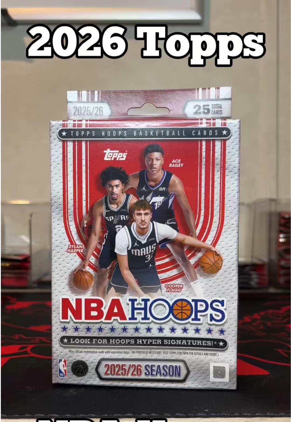 2026 Topps NBA Hoops
What’s your best pull from this set so far?👇
#topps #toppsbasketball #nbahoops #toppschrome #basketballcards