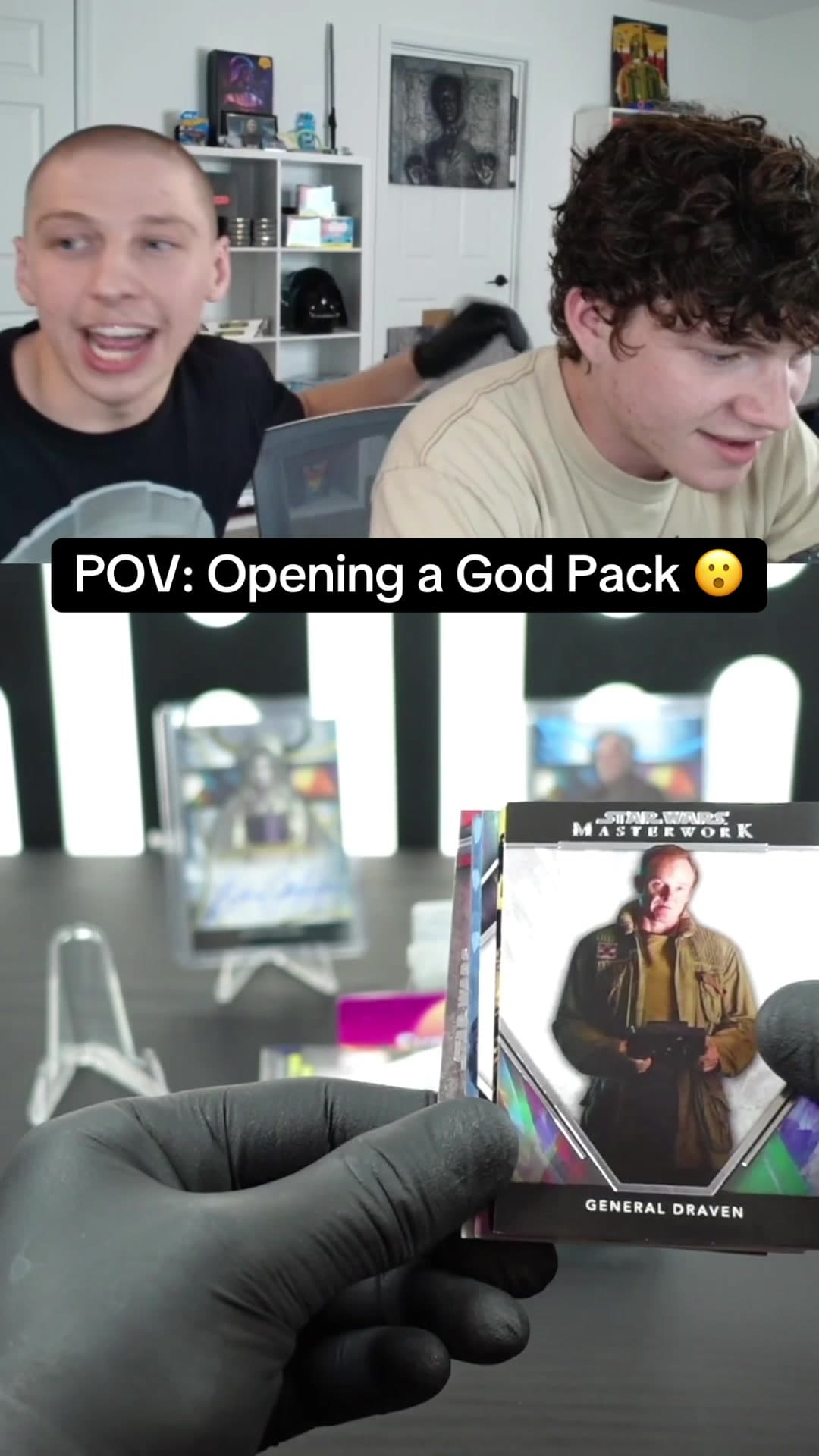 POV: Opening a God Pack 😮 2024 Masterwork Pack Opening Follow for More Pack Openings ❤️ #topps #starwars #packopening #fyp #collector