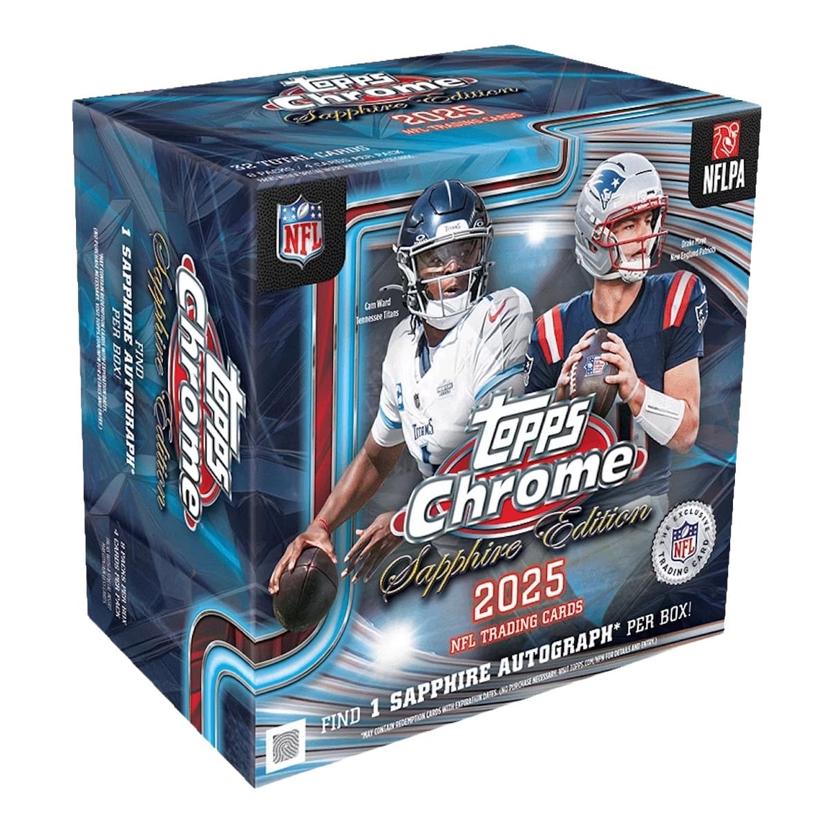 2025 Topps Chrome Sapphire Football