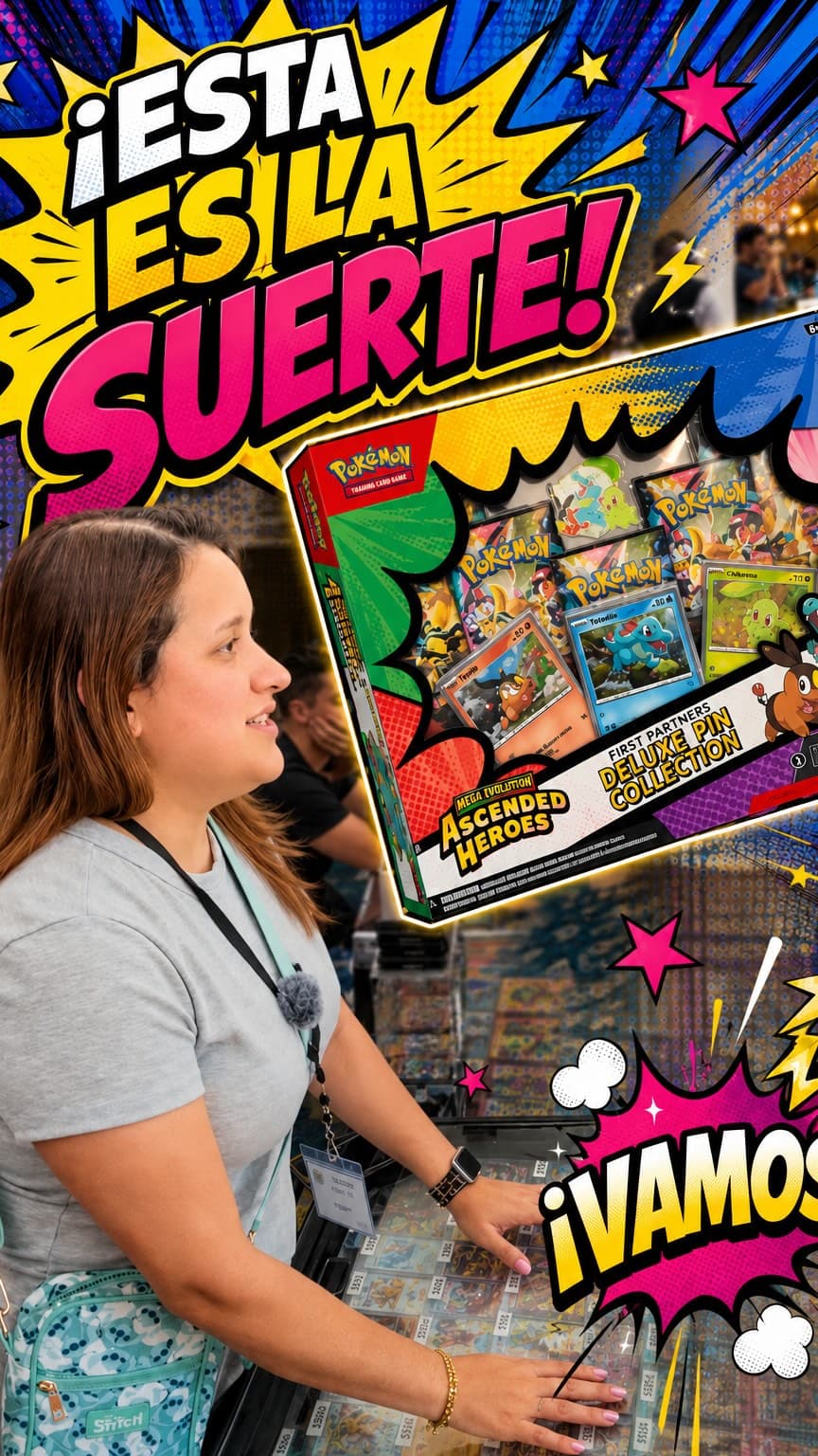 🍀 ¡ÉL ESCOGIÓ LA DE LA SUERTE! Ahora solo faltaba abrirla… ¿habrá salido algo bueno? 👀🔥
#Pokemon #PokemonTCG #PokemonCards #PokemonColle