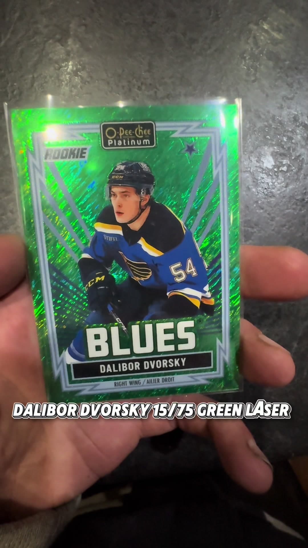 First pack in a while and I pull this heat ! Thoughts ? #sportscards #cardcollecting #hockeycards #opeecheeplatinum