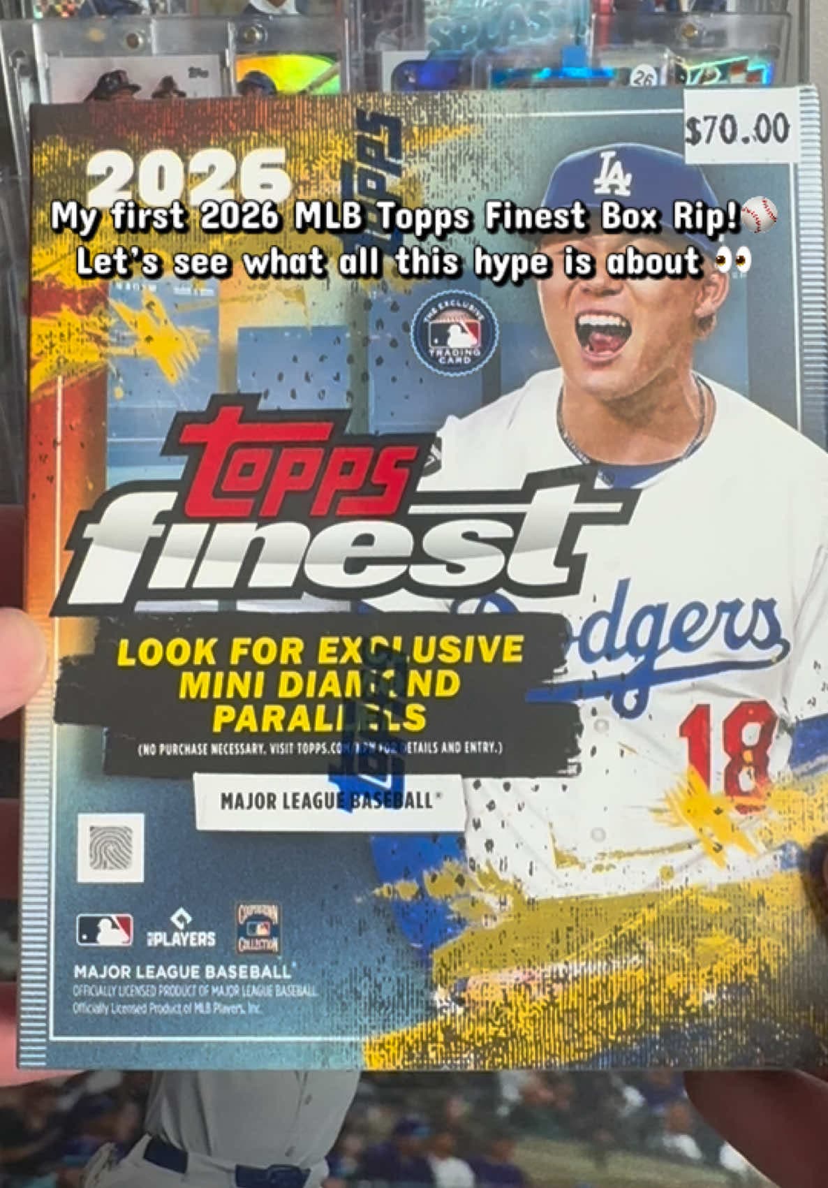 2️⃣0️⃣2️⃣6️⃣ @MLB @Topps Finest Box Rip 1️⃣🫣⚾️✍️⁉️ #301tradingcards #mlbcards #baseballcards #sportscards #fyp