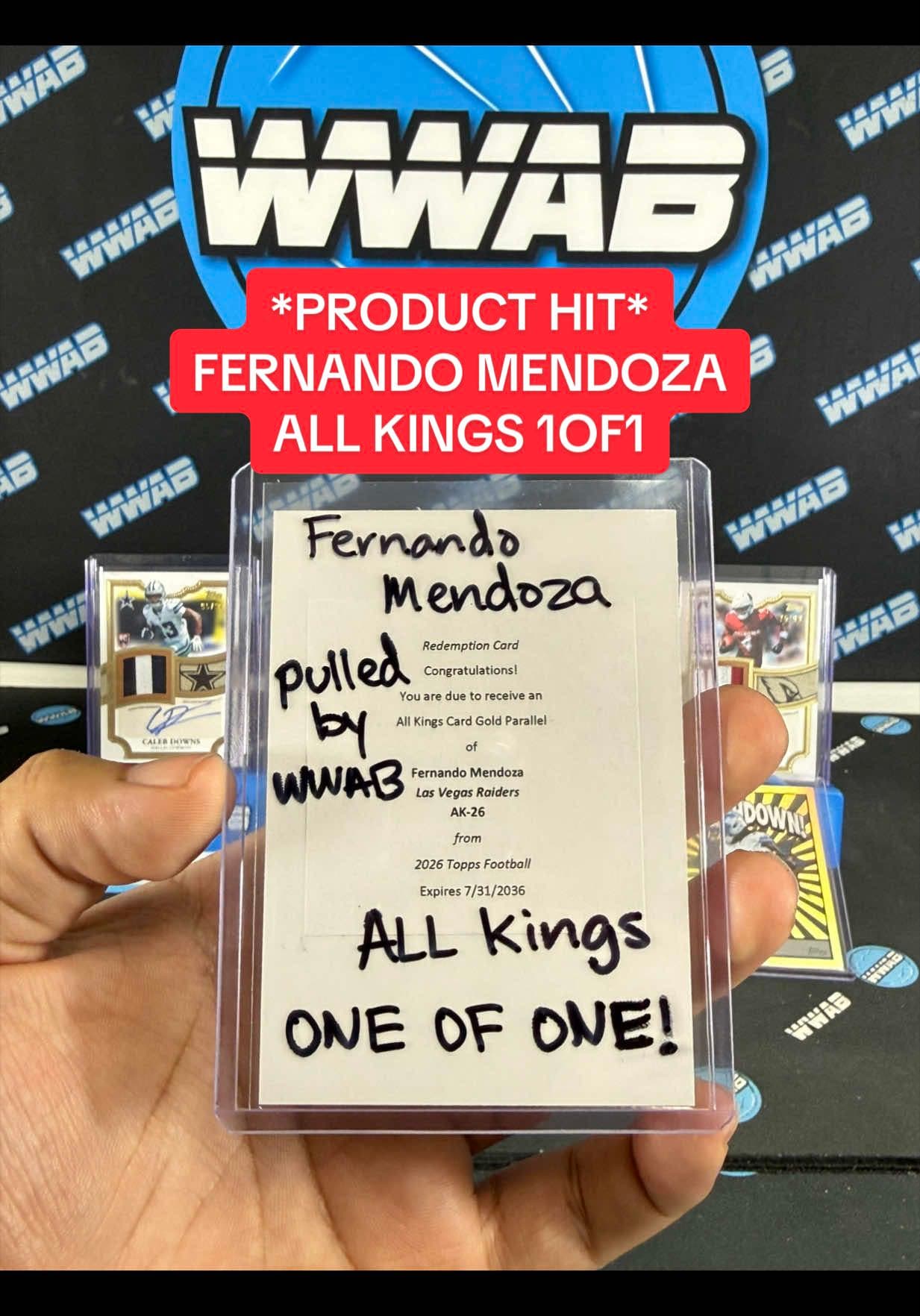 @Topps OUR BIGGEST PULL YET!!WELCOME TO THE WWAB FAM!#livehighlights #tiktoklive