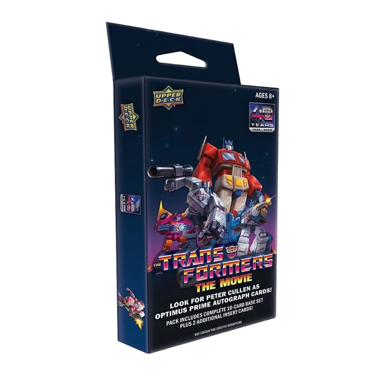 Upper Deck Marks Transformers the Movie's 40th Anniversary with a Target-Exclusive Card Set
