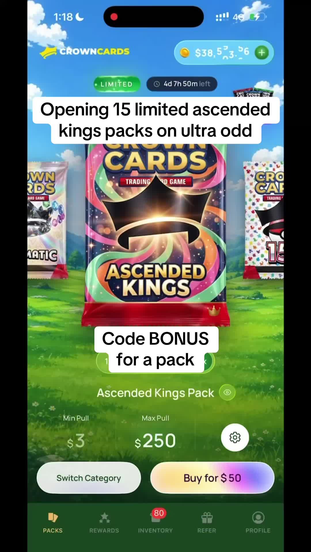 Limited packs are fun it’s like opening the actual set 💀 #pokemon #ascendedheroes