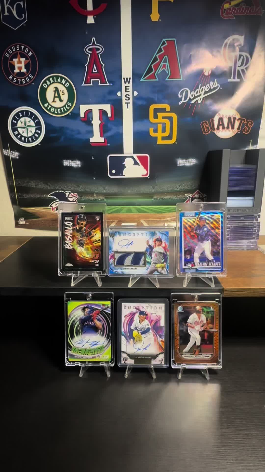 🔥Mail Day! Some sick bowman cards! #bowmanbaseball #baseballcards #sportscards #MLB #baseball