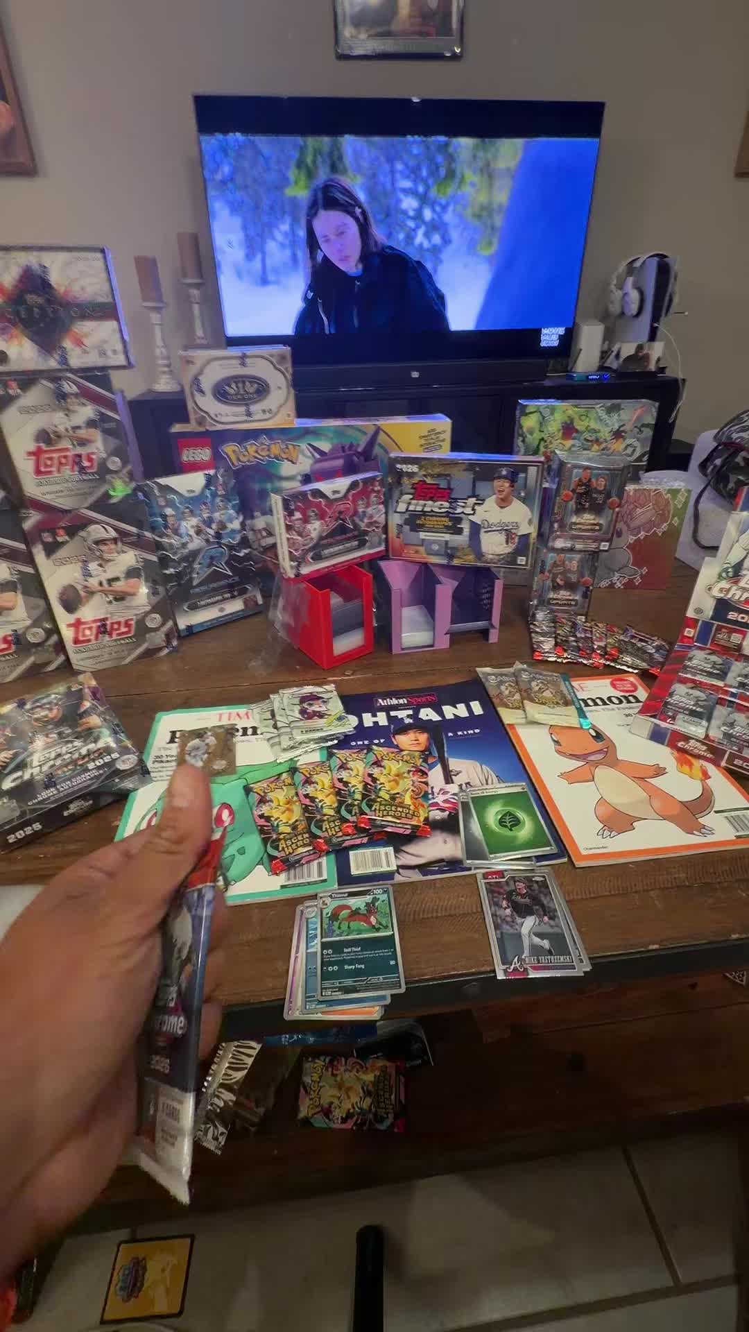 #hobbyLIFE #POKEMON #TOPPSCHROMECOSMIC #FLAGSHIPFOOTBALL #LORCANA @Topps @Lorcana