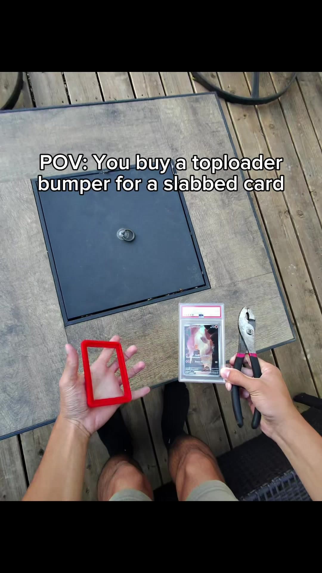 I HAD TO DO IT #tradingcards #pokemoncards #sportscards
