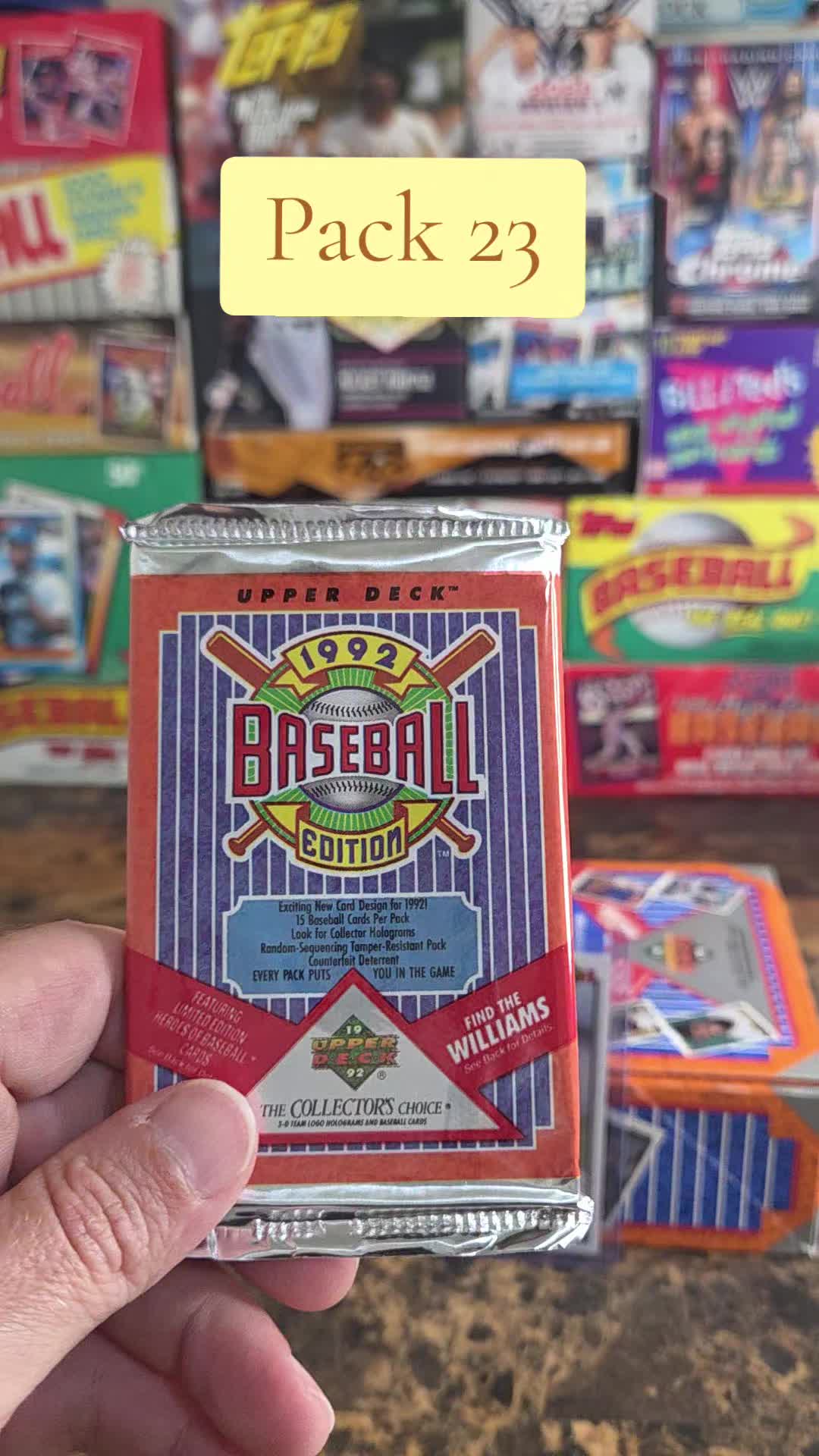 1992, UpperDeck, Baseball, Packopening, Fyp #packopening #baseballcards #thehobby #MLB #fyp