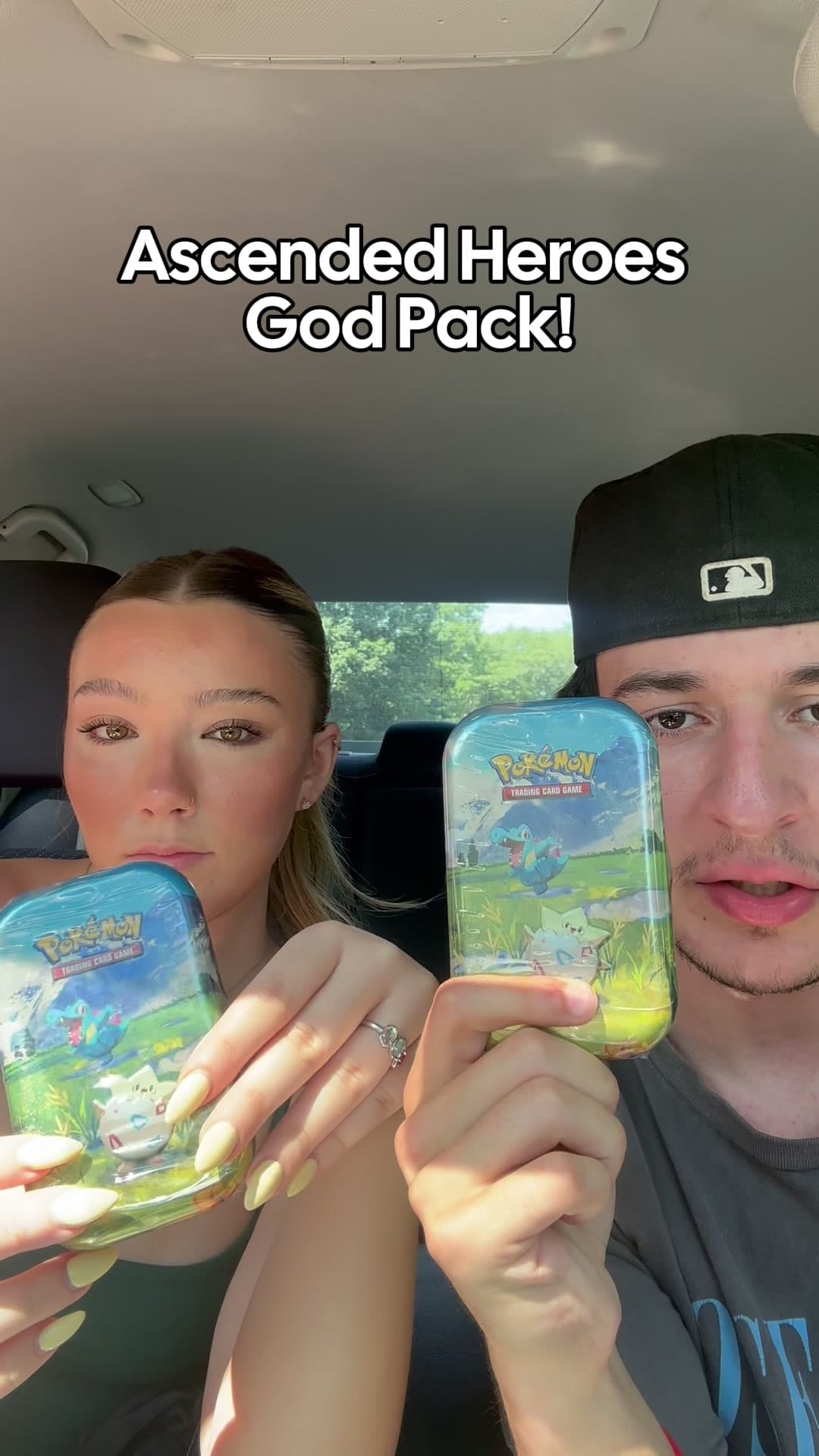 Ascended Heroes God Pack! #pokemon #pokemoncards #ascendedheroes #godpack #pokemonpackopening