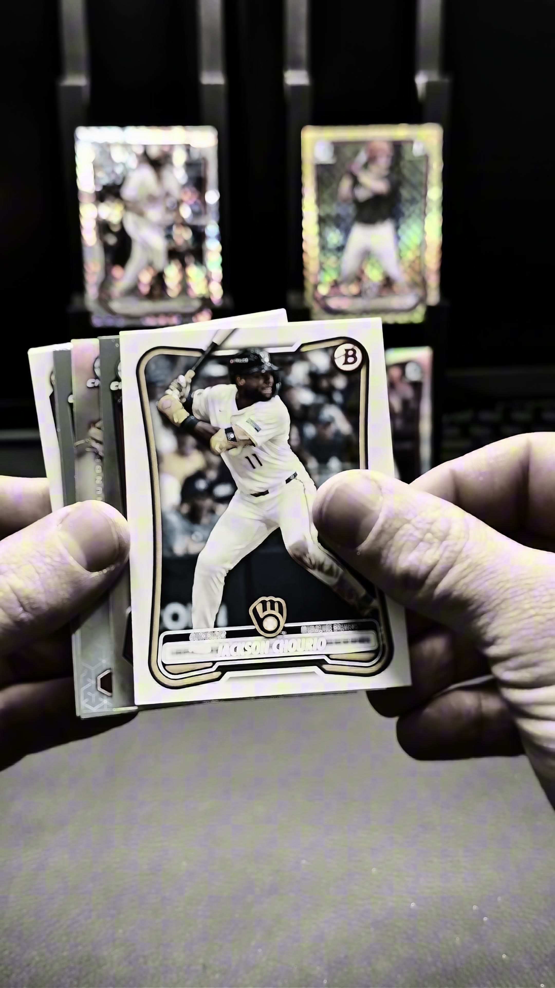 How we feeling about Marek Houston? 🤔 #toppsbaseball #minnesotatwins #sportscards #baseballcards #bowmanbaseball
