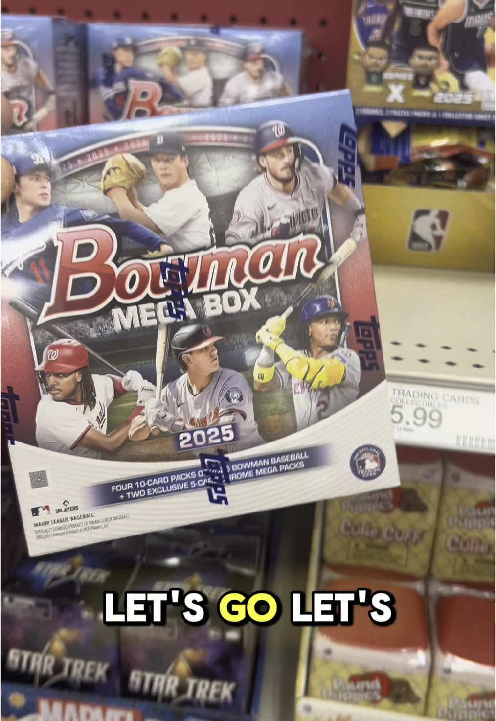 Bowman Megas have arrived!!!! Let’s get into one a take a look, maybe we can hit a big Auto… #cards #hobby #hits #sportscards #new #rookie #