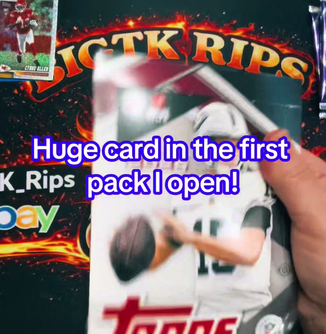 We pull an absolute banger at the 25s mark of this video! I’m loving 2026 Topps Flagship Football. ##sportscards #cardcollector #thehobby #f