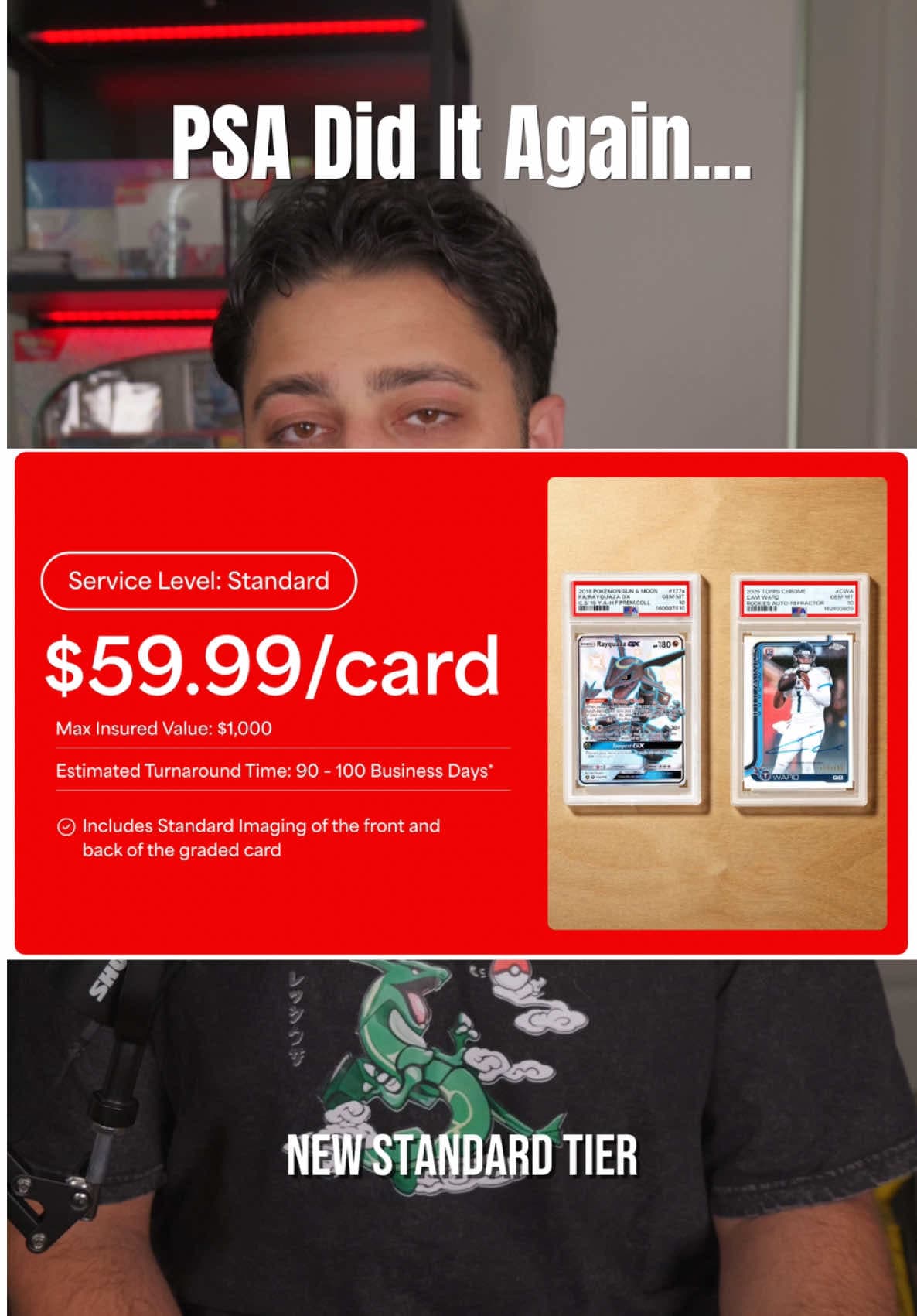 Is this the end of $25 PSA Submission?? #pokemon #pokemoncards #psagrading