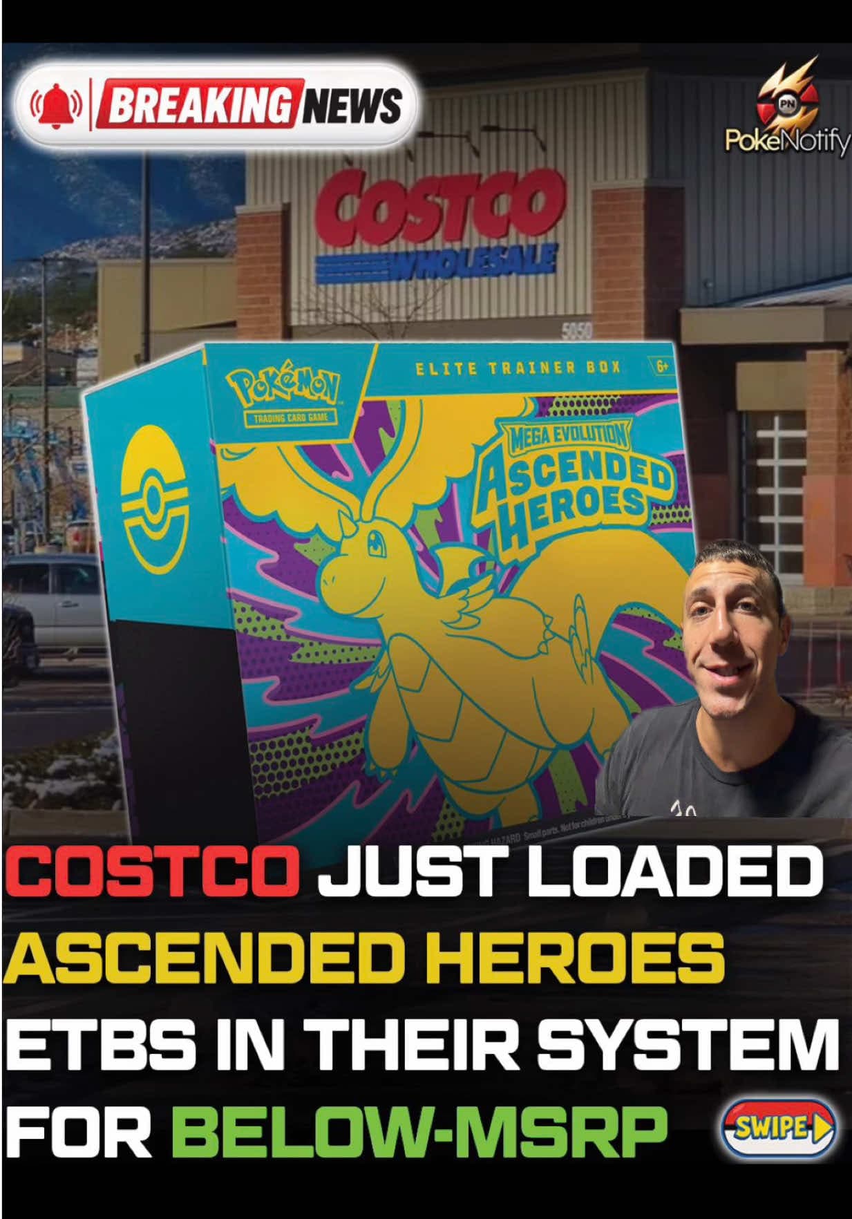 UNDER MSRP POKÉMON ASCENDED HEROES ETBS COMING TO COSTCO! 🚨🚨🚨 #pokemon #pokemoncards #pokemontcg #pokemontradingcardgame #tcg