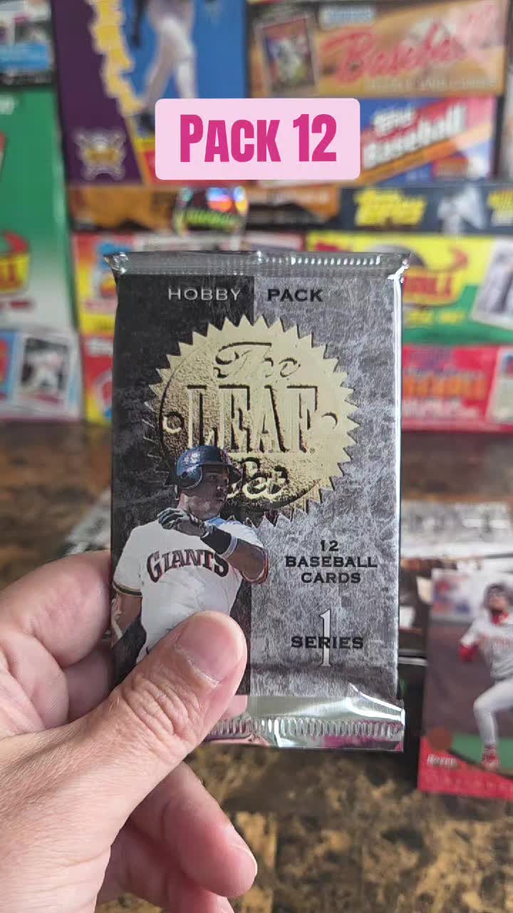 1994, Donruss, Leaf, Baseball, Packopening, Fyp #thehobby #MLB #baseballcards #packopening #fyp