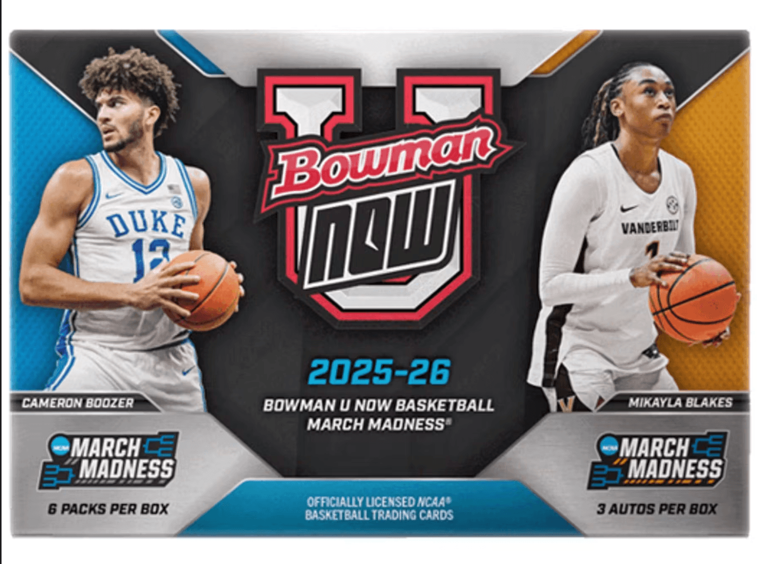 2025-26 Bowman U Now March Madness Basketball