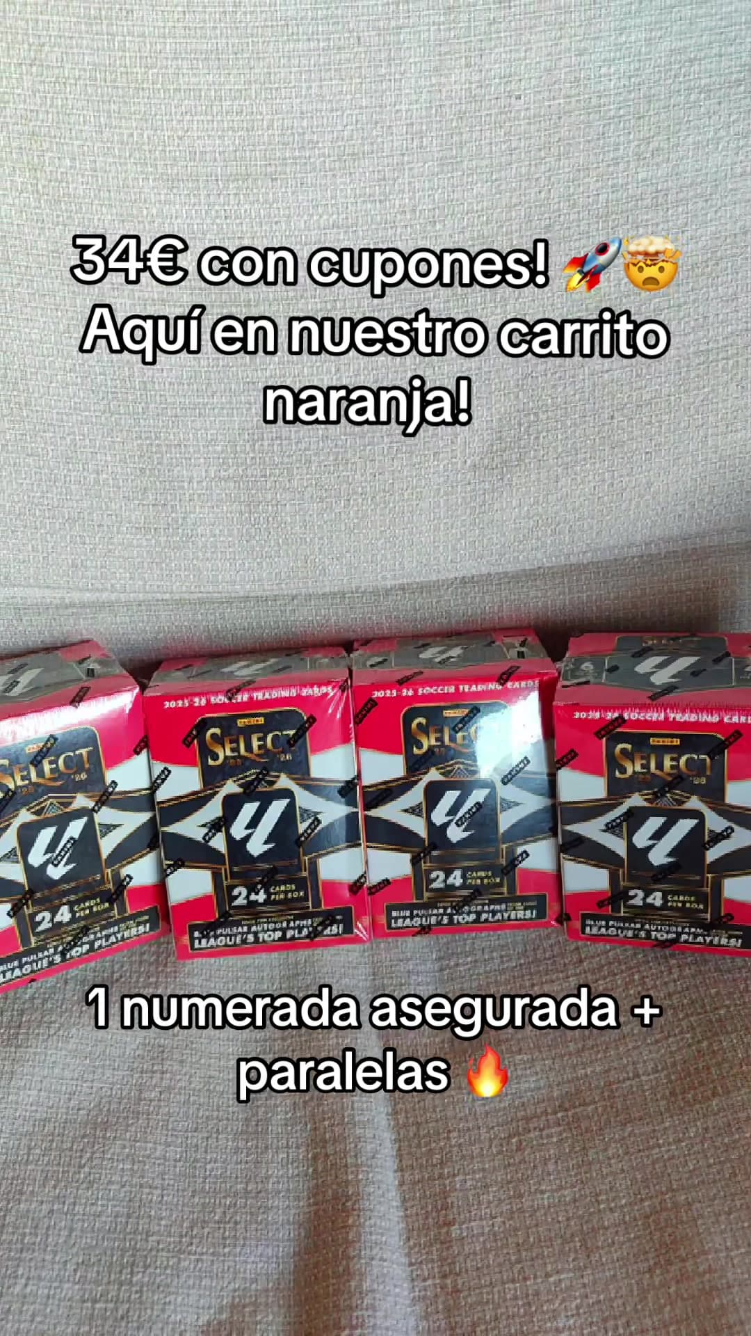 ¿1 carta numerada garantizada en cada caja? Así es la Blaster Box de Panini Select LaLiga 25/26 😱⚽ 24 cartas, acabados premium y posibilida