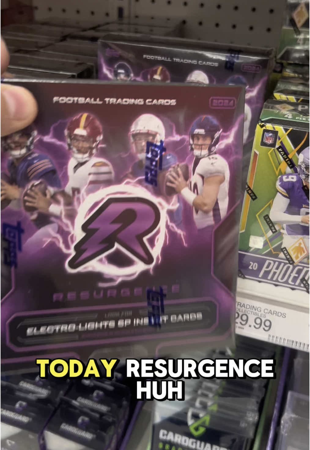 Resurgence Megas are out but is it worth the $60 price point? Let’s find out…… #cards #hobby #hits #sportscards #new #topps #rookie #review