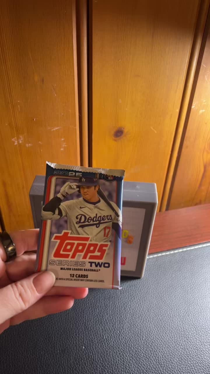 Well let’s see! 2025 Series 2 MLB cards. ⚾️ #worldseries #sportscards #psa #topps #collection