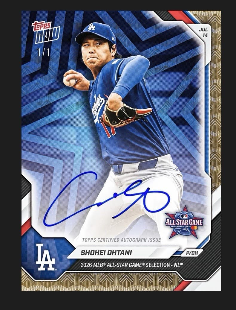 A 1-of-1 Shohei Ohtani Auto Pulled in Florida Just Sold for $10 Million