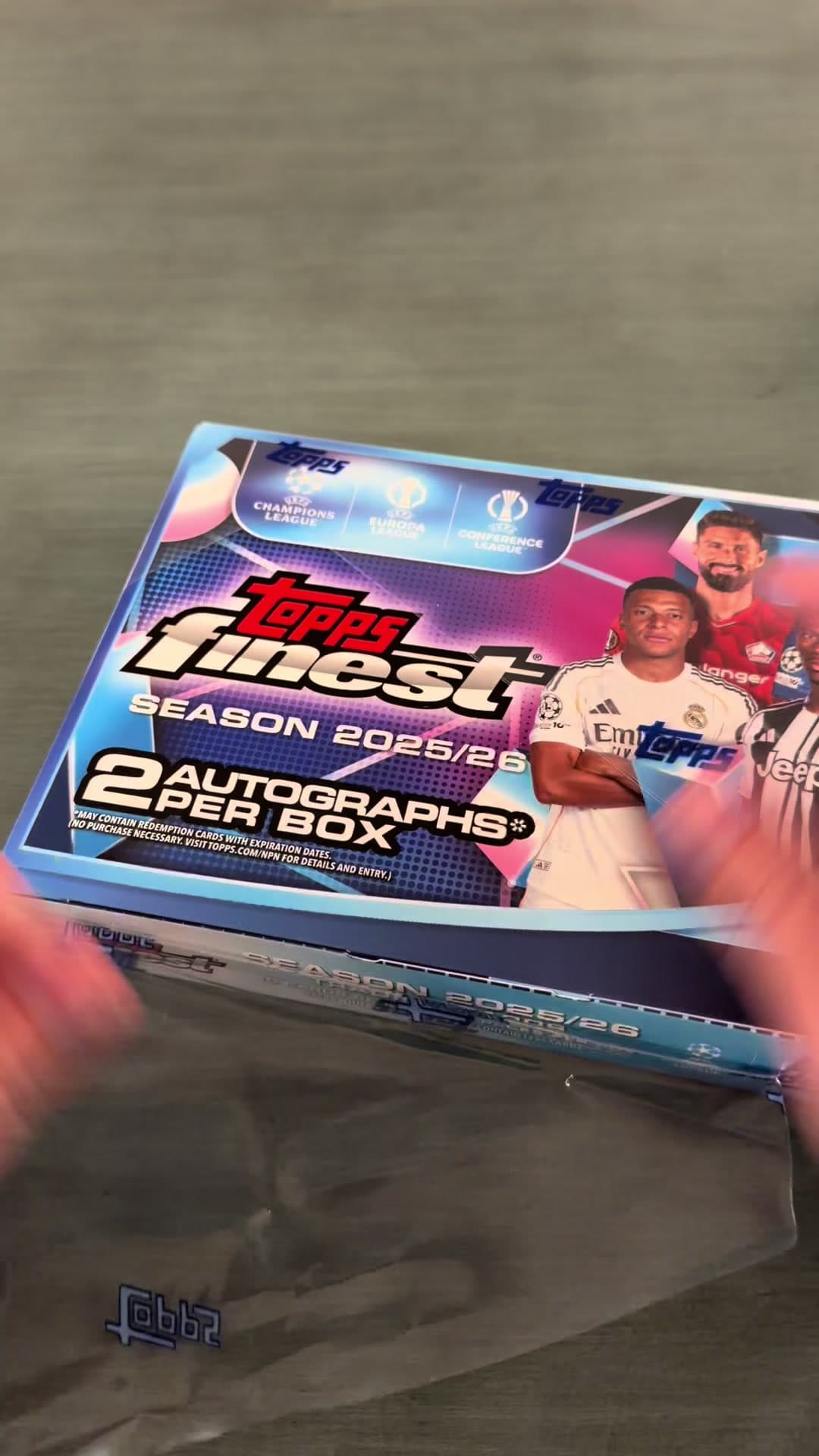 Topps Finest UEFA Club Competitions Unboxing #topps #toppssoccer #soccercards #soccer #sportscards