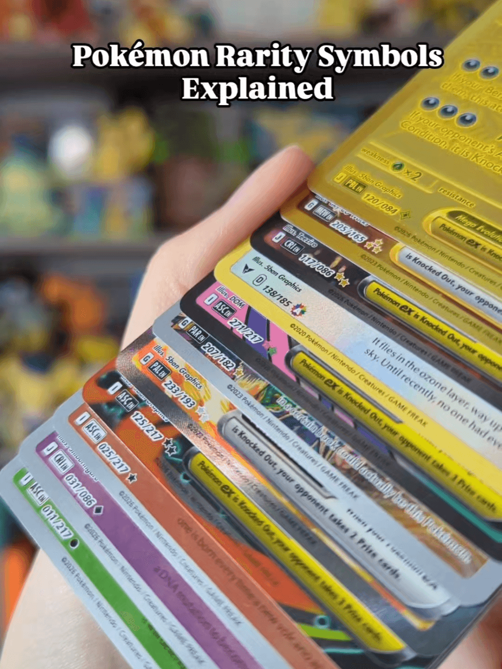 I wanted to put this guide together to help explain to newer collectors what the different card rarities mean, as it can be super confusing