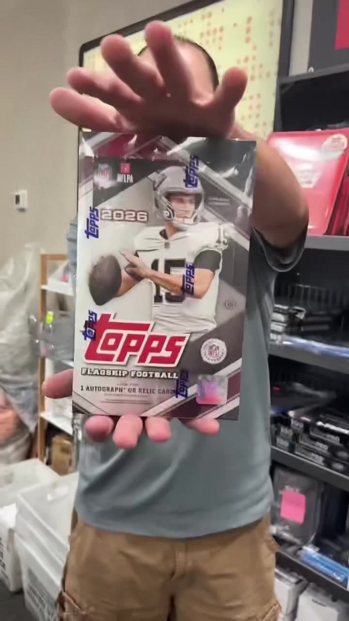 Shabang: VSM | @Topps ‘26 Football Edition Available in-store and online at vsmsportscardoutlet.com. #cards #football #sports #shabang #new